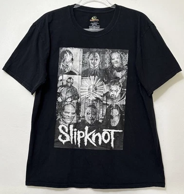 Slipknot T-shirt Men’s Large Mossy Oak  Shirt Music Heavy Metal Band Concert - Image 1 of 4