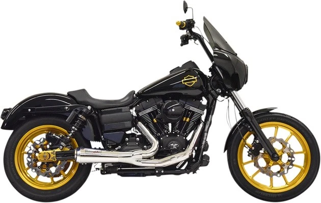 Bassani Road Rage Ripper 2:1 Full Exhaust System Chrome #1D6C Harley Davidson - Image 1 of 1