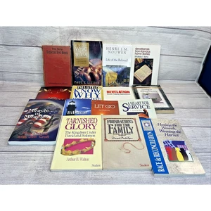 CHRISTIAN Bible Study Devotional Book Lot Of 15 Paperback - Picture 1 of 16