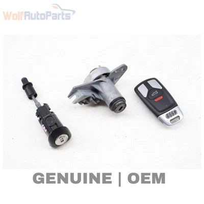 2017-2019 AUDI A5 QUATTRO 2.0L - LOCK Switch / Cylinder SET W/ KEY 8W7898374B - Image 1 of 4