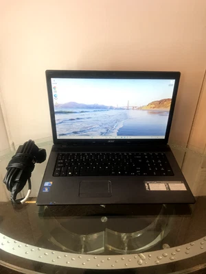 Acer Aspire 7739 17.3" i3, Laptop Windows 11 Pro, Office 2019 Ram 8GB, HDD 500GB - Image 1 of 4