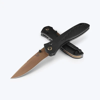 Benchmade 710FE-2401 McHenry & Williams SevenTen 4" CPM-MagnaCut Limited Edition - Image 1 of 4