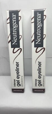 2 Pack Neutrogena Intense Gel Eyeliner, Dark Brown 30, Water Resistant, ( .1g) - Image 1 of 4