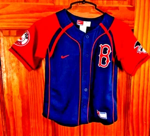 Red Sox Jersey RARE MLB Sz 6 Front Buttons Bk: 34 ORTIZ - 10 x All star NEW FRSh - Picture 1 of 7