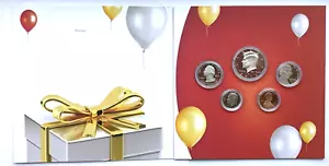 2013 US Mint (5) Coin Uncirculated Happy Birthday Proof Coin Set w/COA - Picture 1 of 10