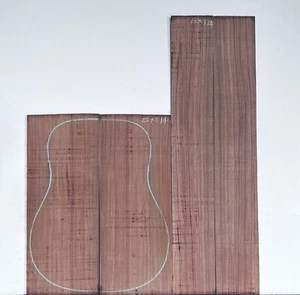 East Indian Rosewood Dreadnought AAA Grade Guitar Back & Side Set # 14 - Picture 1 of 8