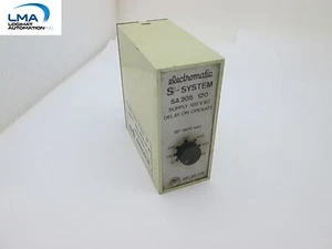 ELECTROMATIC SA205 120 S-SYSTEM DELAY ON OPERATE 30-600 sec. TIMER RELAY 120Vac - Bild 1 von 3