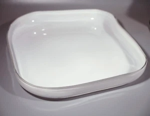 Rare Alvar Aalto for Iittala signed glass bowl/ plate/ dish from 1956 - Picture 1 of 9