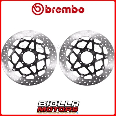 KIT DISCHI FRENO ANTERIORE BREMBO DUCATI HYPERSTRADA 939 2018 [Flottante] 2x78B4 - Imagem 1 de 4
