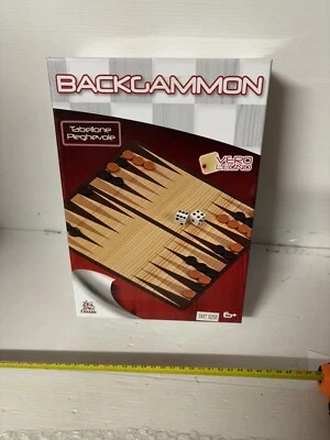 Backgammon Zigzag IN Wood Brand New - Image 1 of 3