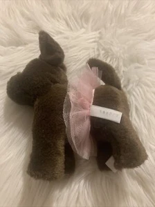 Peluche American Girl Chocolate Lab Cachorro Perro 2014 Rosa Tutú - Imagen 1 de 9