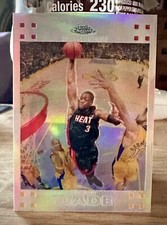 2007-08 Dwayne Wade Topps Chrome Refractor /999