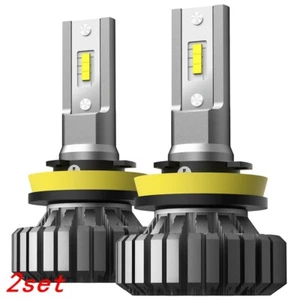 AUXITO H8 H11 Headlight LED HID Bulb Kit Low Beam Fanless For Ford F150 USA 2set - Picture 1 of 8