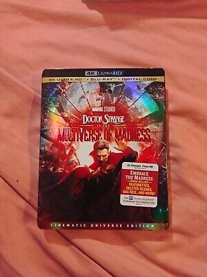 Doctor Strange In The Multiverse Of Madness 4K+Blu-ray+digital With Slipcover • 22€