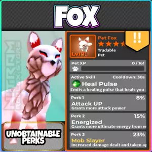Roblox World Zero - BENEFICIOS INALCANZABLES - FOX - ATT 8 · ENERG 15 · MOB 23 - Imagen 1 de 1