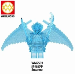 2 inch Custom Naruto Shippuden Kakashi Susanoo Minifigure with Base New/Mint - Picture 1 of 2