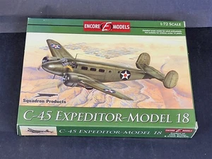Encore Models C-45 Expeditor Model 18 1:72 Airplane Model Kit #72102 CIB ~ T653 - Picture 1 of 2