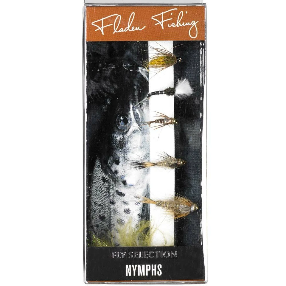 Fladen Fishing Nymphen Fly 6er Set Fliegen Forelle, Äsche..Flugangeln - Bild 1 von 1
