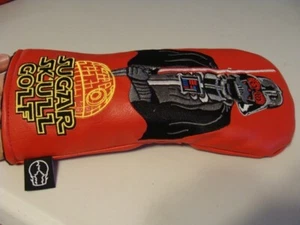 Sugar Skull Golf Red Darth Vader Fairway headcover New USPS Priority - Picture 1 of 5