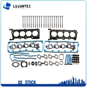 Fits 4.6 L 2003 Ford F-150 E-150 Explorer Head gasket set wiith bolts SOHC - Bild 1 von 8