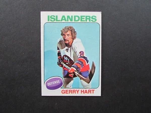 1975-76 Topps Hockey Karte #18 Gerry Hart - Bild 1 von 2