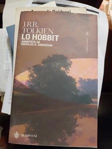 J.R.R. Tolkien Lo Hobbit annotato da Douglas A. Anderson Bompiani - Picture 1 of 9