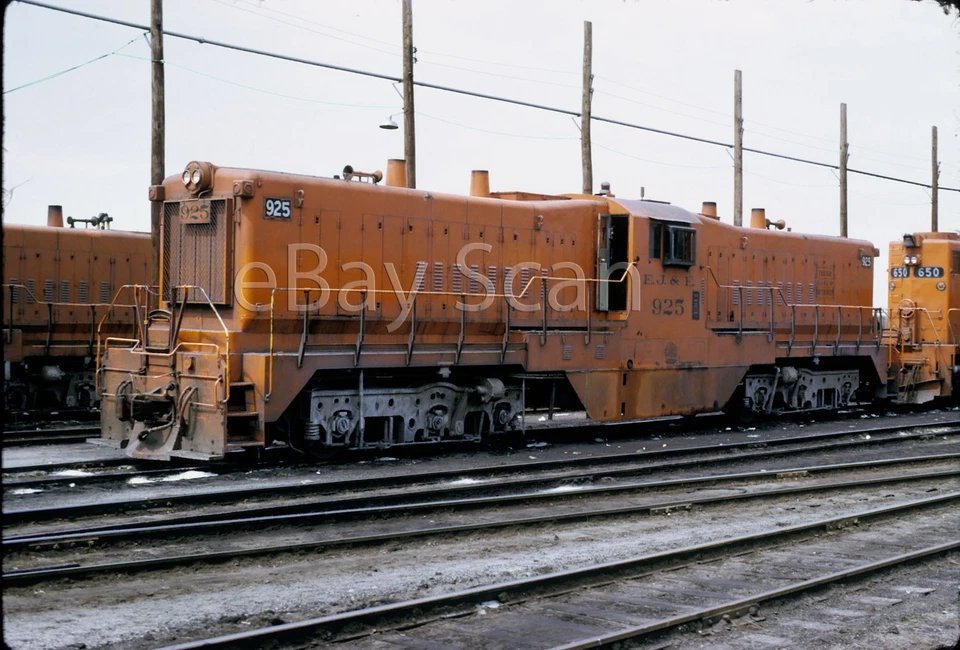 Diapositiva original - EJ&E Baldwin cabina central de transferencia DT6-6-2000 925 Joliet IL 73 Foto 1 de 1