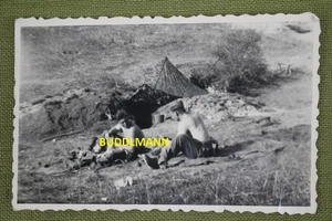 Foto Wehrmacht Bandenkampf "Partisanenjagd Slowjansk 1943" Ukraine Combat - Bild 1 von 2