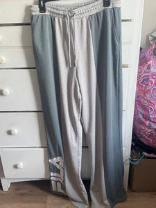 PARA HOMBRES GRANDES FILA Informal Jog Pista Deporte Ropa Activa Dos Tonos PANTALONES DE FONDO ANCHO - Imagen 1 de 5