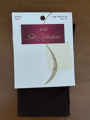 Medias opacas de colección Hanes Silk Reflections grano de café CD 5’4”-6’ 120-170 lb A89 Foto 1 de 4