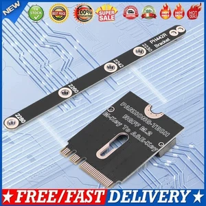 M.2 A+E To NVME SSD Adapter PCI-E 4.0 Adapter with Bracket M2 WIFI Interface - Zdjęcie 1 z 10