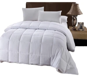 Royal Hotel Bedding White Down Alternative Twin Comforter with Corner Tabs - ... - Picture 1 of 8