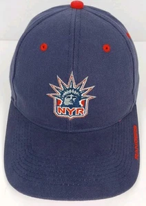 New York Rangers Vintage Hat CCM Statue of Liberty Logo Adj  Men's Blue NHL  - Picture 1 of 18