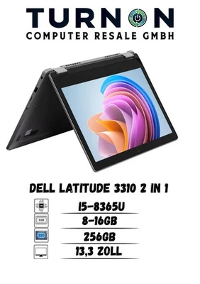 Dell Latitude 3310 2 in 1 I i5-8365U I 16GB I 256GB - Bild 1 von 4