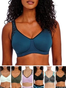 Freya Active FULL Sports Bra J-Hook Moulded Low Impact Performance Sports Bras - Picture 1 of 27