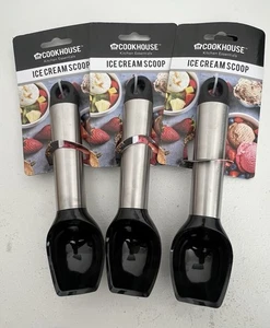 3 UK Stainless Steel Ice Cream Scoop - Picture 1 of 2