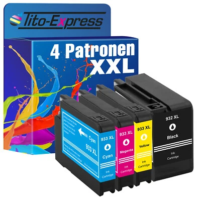 Druckerpatronen passend für HP 932/933 XL OfficeJet 6700 Premium 7610 7110  - Bild 1 von 4