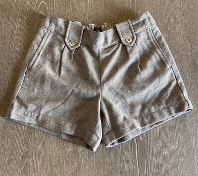 GAP GapKids Gray Tweed Girl’s Shorts, Pockets , Lined Size XL - Image 1 of 4