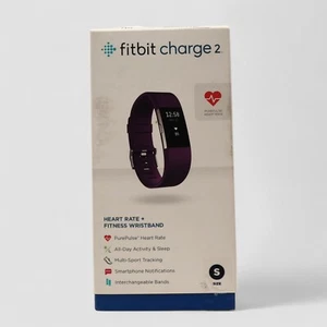 Fitbit Charge 2 Aktivitätstracker Herzfrequenz + Fitnessarmband Größe S ungetestet - Bild 1 von 6