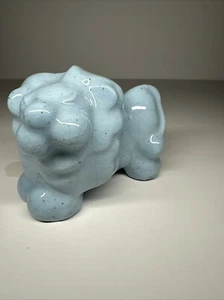 Vintage Keramik Blau Löwe - Bild 1 von 7