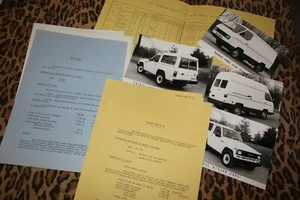 (164B) Informations Presse NISSAN PATROL EBRO et Fourgon Ebro - Picture 1 of 1