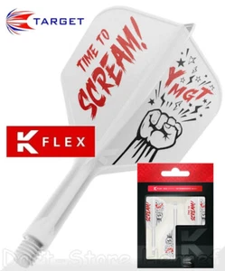 3 Dart Flights Target K-flex No. 6, Time to Scream - Picture 1 of 3