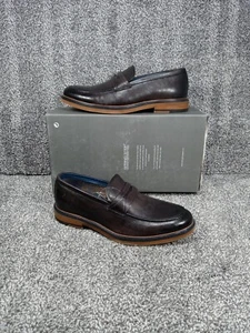 Spring Step Brando Loafer sz 40 ( US M 7.5 W 9 ) Leather Nubuck Penny Shoes Flat - Picture 1 of 12