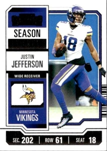 Justin Jefferson - 2023 Panini Contenders - Season Ticket #67 - Bild 1 von 2
