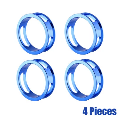 Juego de 4x/Juego de horquillas delanteras para bicicleta vástago de bicicleta auriculares espaciadores de manillar anillo de junta Foto 1 de 4