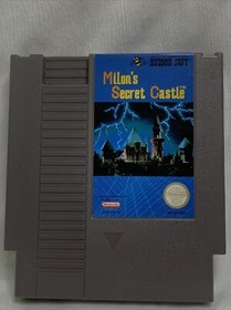 Milon&rsquo;s Secret Castle Authentic Nintendo NES Great condition game cartridge Only