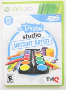 uDraw Studio Instant Artist Video Game Xbox 360 Complete w/ Manual Art BB514 - Picture 1 of 4