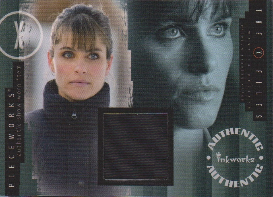 X-FILES I WANT TO BELIEVE AMANDA PEET AS AGENT WHITNEY PIECEWORKS CARD PW-13 - Image 1 of 1