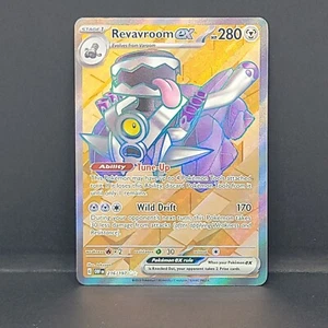 Revavroom EX 216/197 Obsidian Flames Ultra Rare Full Art Pokemon - Picture 1 of 2