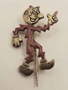 Vintage Reddy Kilowatt Stick Pin Electric Power Company Mascot Lapel Pin - Picture 1 of 2